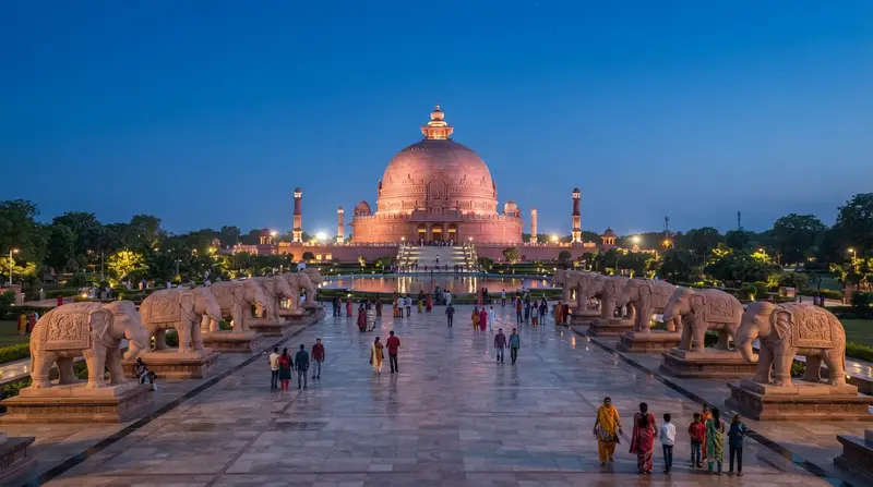 Ambedkar Memorial Park in Lucknow
